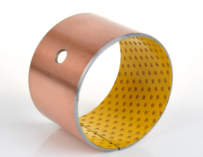 Uno mismo que lubrica los bujes de bronce