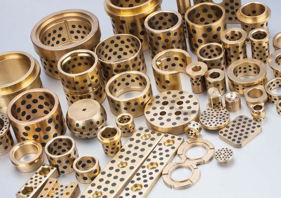 Desgaste sólido del lubricante - bujes de bronce de la manga del molde resistente