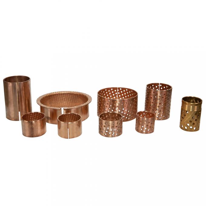 La alta capacidad de carga CuSn8P CuSn6.5P envolvió los bujes de bronce 0